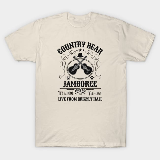 Country bear jamboree T-Shirt by Polynesian Vibes